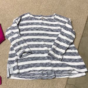 Girls soft stretchy swing top 3/4 sleeve size 6-7